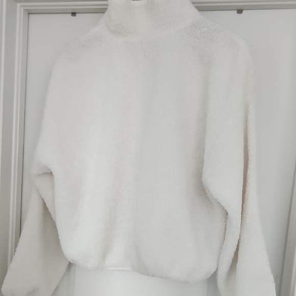 Old Navy White Teddy Jacket - Picture 2 of 5